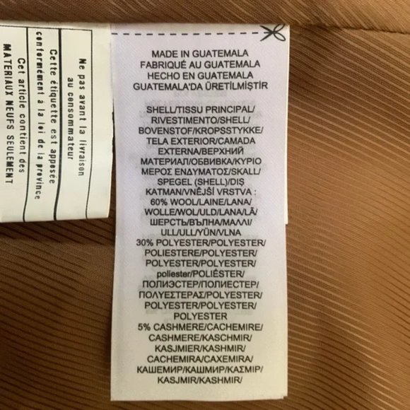 RALPH LAUREN 16 NEW CASHMERE WOOL BLEND TAN VICUNA COAT w BELT Womens winter - Picture 13 of 15